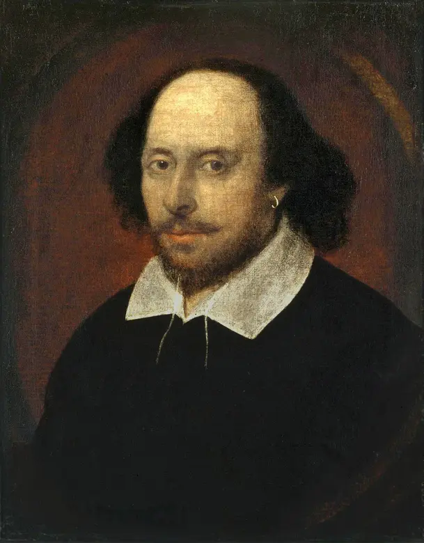 portrait of William Shakespeare