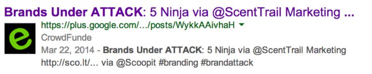 google authorship for brands