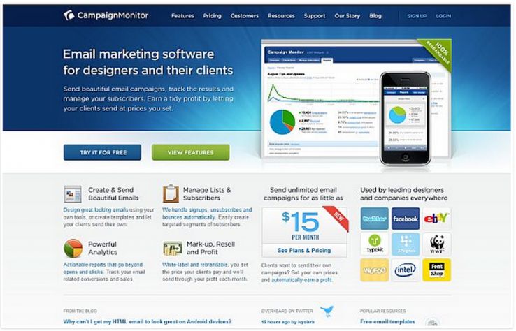 campaign monitor value proposition